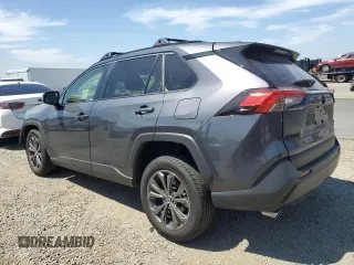 2025 Toyota RAV4 Hybrid XLE Premium with VIN JTMB6RFV8SD152327, listed as a Copart auction lot 53573615 with 12,830 mi miles and Salvage title. Bid and sale history available at DreamBid. Image 2.