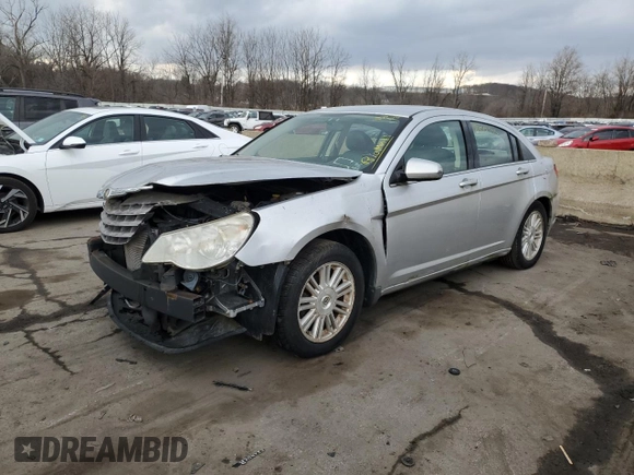 2009 Chrysler Sebring Touring with VIN 1C3LC56B99N564888, listed as a Copart auction lot 88457795 with Not provided miles and Salvage title. Bid and sale history available at DreamBid. Image 1.