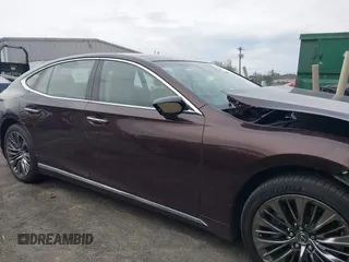 2018 Lexus LS with VIN JTHB5LFF5J5003051, listed as a IAAI auction lot 41843702 with 29,026 mi miles. Bid and sale history available at carsss.com. Image 13.