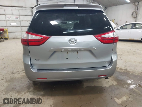 2015 Toyota Sienna LE AAS with VIN 5TDKK3DC9FS622028, listed as a IAAI auction lot 42740303 with 132,529 mi miles and . Bid and sale history available at DreamBid. Image 16.