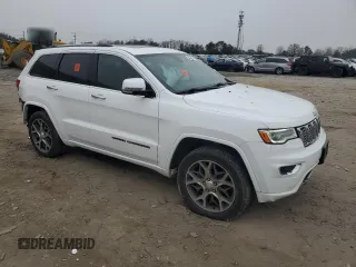 2020 Jeep Grand Cherokee Overland with VIN 1C4RJFCG3LC218906, listed as a Copart auction lot 43684295 with 95,156 mi miles and Salvage Title. Bid and sale history available at carsss.com. Image 4.