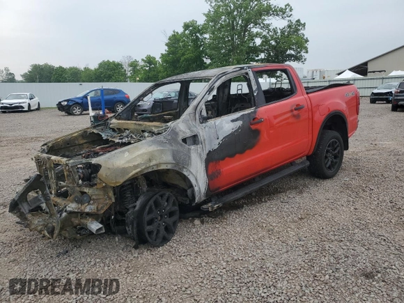 2022 Ford Ranger XL with VIN 1FTER4FH4NLD00839, listed as a Copart auction lot 60649365 with Not provided miles and Salvage title. Bid and sale history available at DreamBid. Image 1.