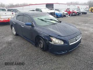 2014 Nissan Maxima SV with VIN 1N4AA5AP2EC499521, listed as a IAAI auction lot 41577663 with 107,793 mi miles and . Bid and sale history available at DreamBid. Image 1.