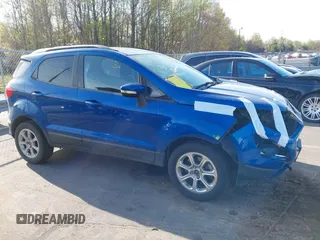 2018 Ford EcoSport SE with VIN MAJ3P1TEXJC240099, listed as a IAAI auction lot 41912970 with 92,940 mi miles. Bid and sale history available at carsss.com. Image 14.