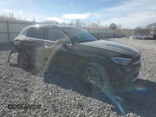 2024 Mercedes-Benz GLC with VIN W1NKM4HB4RF217984, listed as a Copart auction lot 46038145 with 6,782 mi miles and Salvage Title. Bid and sale history available at carsss.com. Image 4.