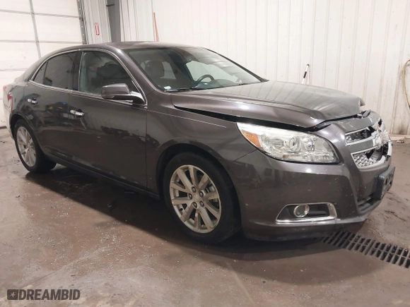 2013 Chevrolet Malibu LTZ with VIN 1G11H5SA0DF288078, listed as a IAAI auction lot 41441128 with 92,318 mi miles. Bid and sale history available at carsss.com. Image 1.