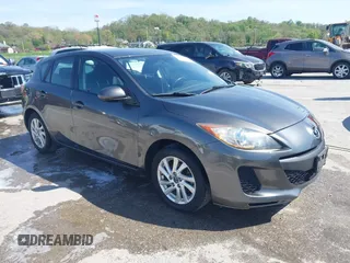 2013 Mazda 3 i Touring with VIN JM1BL1L78D1820969, listed as a IAAI auction lot 42087817 with 83,654 mi miles and . Bid and sale history available at carsss.com. Image 1.