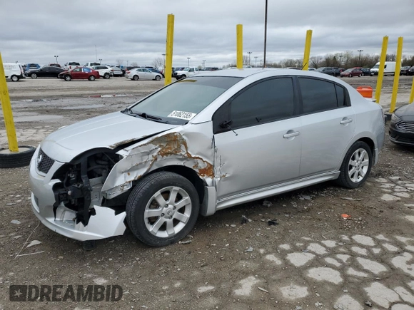 2009 Nissan Sentra FE+ with VIN 3N1AB61EX9L659069, listed as a Copart auction lot 51062155 with 185,841 mi miles and Salvage Title. Bid and sale history available at DreamBid. Image 1.