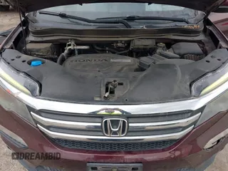 2016 Honda Pilot EX-L with VIN 5FNYF5H58GB026209, listed as a IAAI auction lot 41333088 with 129,484 mi miles and . Bid and sale history available at DreamBid. Image 10.