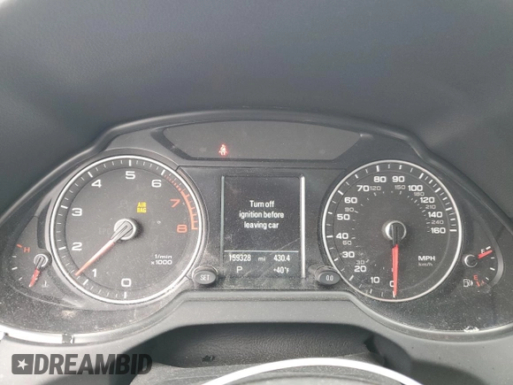 2015 Audi Q5 Premium Plus with VIN WA1LFAFP3FA071373, listed as a Copart auction lot 51213855 with 159,328 mi miles and Salvage Title. Bid and sale history available at carsss.com. Image 9.