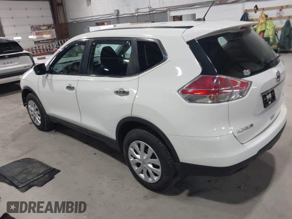 2015 Nissan Rogue SL with VIN 5N1AT2MV5FC874814, listed as a IAAI auction lot 41929845 with 186,321 mi miles. Bid and sale history available at carsss.com. Image 3.