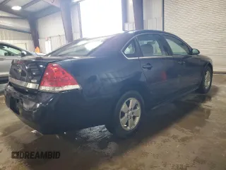 2011 Chevrolet Impala LT Fleet with VIN 2G1WG5EK0B1193361, listed as a Copart auction lot 63075015 with 208,393 mi miles and Salvage title. Bid and sale history available at DreamBid. Image 3.