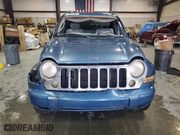 2006 Jeep Liberty Limited with VIN 1J4GL58K66W271427, listed as a Copart auction lot 54397065 with 256,738 mi miles and Salvage title. Bid and sale history available at DreamBid. Image 5.