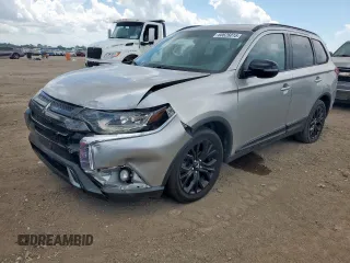 2019 Mitsubishi Outlander SE with VIN JA4AD3A32KZ031682, listed as a Copart auction lot 60626015 with 77,567 mi miles and Salvage title. Bid and sale history available at DreamBid. Image 1.