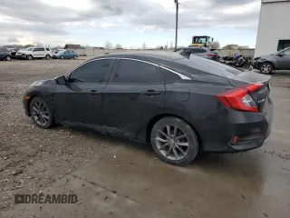 2021 Honda Civic Sedan EX with VIN 19XFC1F3XME001792, listed as a Copart auction lot 47499455 with 55,902 mi miles and Salvage Title. Bid and sale history available at carsss.com. Image 2.