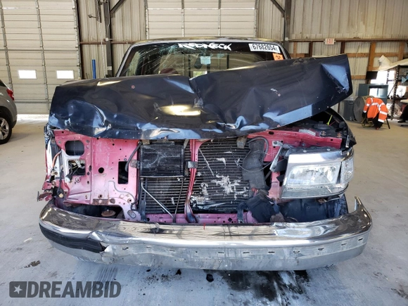 1995 Ford F-150 with VIN 1FTEX15N0SKC25151, listed as a Copart auction lot 67682654 with 187,416 mi miles and Salvage Title. Bid and sale history available at carsss.com. Image 5.