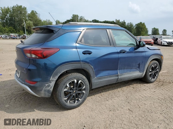 2021 Chevrolet TrailBlazer LT with VIN KL79MPSL4MB033957, listed as a Copart auction lot 69765084 with 119,541 mi miles and Non Repairable. Bid and sale history available at DreamBid. Image 3.