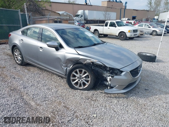 2015 Mazda Mazda6 i Sport with VIN JM1GJ1U62F1173991, listed as a IAAI auction lot 42019177 with 96,524 mi miles. Bid and sale history available at carsss.com. Image 1.