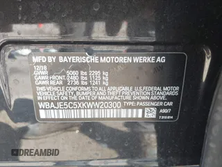 2019 BMW 5 Series 540i с VIN WBAJE5C5XKWW20300, выставлен на аукционе IAAI как лот 42139380 с пробегом 32 802 миль миль и . История ставок и продаж доступна на DreamBid. Изображение 9.