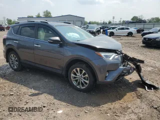 2016 Toyota RAV4 Limited z VIN JTMDFREV4GJ092789, wystawiony jako Copart lot #60430715 z przebiegiem Nie podano mil oraz Szkoda całkowita • Salvage title. Historia ofert i sprzedaży dostępna na DreamBid. Obrazek 4.
