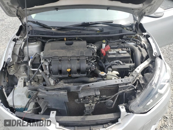 2017 Nissan Sentra S with VIN 3N1AB7AP2HY328835, listed as a Copart auction lot 61846215 with 133,457 mi miles and Salvage title. Bid and sale history available at DreamBid. Image 11.