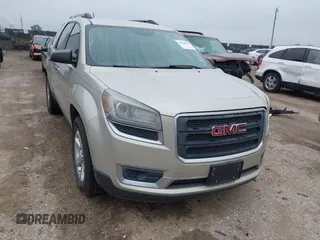 2014 GMC Acadia SLE z VIN 1GKKRNED4EJ186347, wystawiony jako IAAI lot #42160907 z przebiegiem 202 181 mil mil oraz . Historia ofert i sprzedaży dostępna na DreamBid. Obrazek 1.
