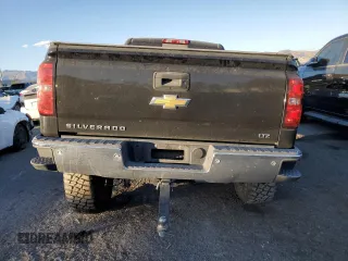 2015 Chevrolet Silverado 1500 LTZ with VIN 1GCVKSECXFZ265138, listed as a Copart auction lot 43598575 with 80,872 mi miles and Salvage Title. Bid and sale history available at carsss.com. Image 6.