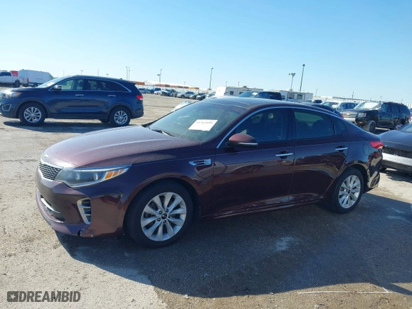2017 Kia Optima EX with VIN 5XXGU4L31HG172001, listed as a IAAI auction lot 41763595 with 212,254 mi miles. Bid and sale history available at carsss.com. Image 14.