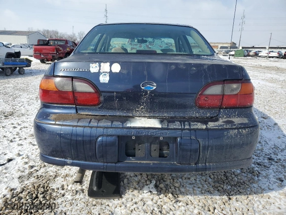 2000 Chevrolet Malibu with VIN 1G1ND52JXY6340769, listed as a Copart auction lot 45321385 with 0 mi miles and Salvage Title. Bid and sale history available at carsss.com. Image 6.