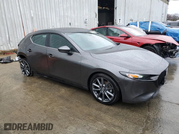 2021 Mazda Mazda3 Hatchback Preferred with VIN JM1BPBLL8M1338901, listed as a Copart auction lot 49445535 with 65,893 mi miles and Salvage Title. Bid and sale history available at carsss.com. Image 4.