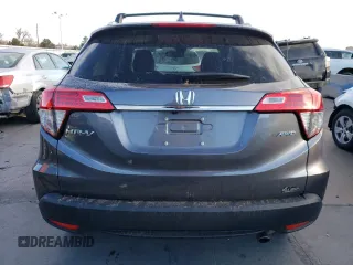 2022 Honda HR-V EX-L with VIN 3CZRU6H72NM743368, listed as a Copart auction lot 86986014 with 19,886 mi miles and Salvage Title. Bid and sale history available at carsss.com. Image 6.