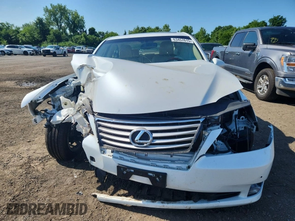 2012 Lexus ES 330 with VIN JTHBK1EG8C2500364, listed as a Copart auction lot 63457615 with Not provided miles and Salvage title. Bid and sale history available at DreamBid. Image 5.