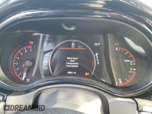2024 Dodge Durango SXT with VIN 1C4RDJAG5RC115010, listed as a Copart auction lot 76638264 with 8,661 mi miles and Salvage title. Bid and sale history available at DreamBid. Image 9.