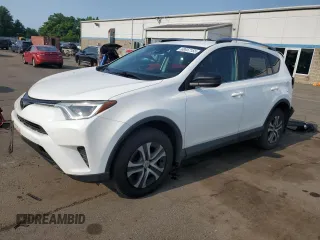 2017 Toyota RAV4 LE with VIN 2T3BFREVXHW625478, listed as a Copart auction lot 60457155 with 189,588 mi miles and Salvage title. Bid and sale history available at DreamBid. Image 1.