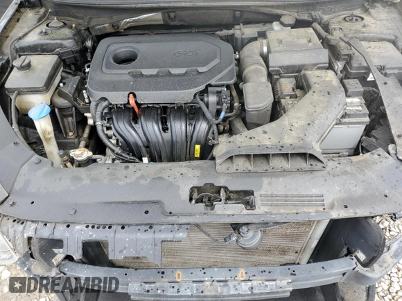 2018 Hyundai Sonata SE z VIN 5NPE24AF9JH620845, wystawiony jako Copart lot #55620115 z przebiegiem 185 229 mil mil oraz Szkoda całkowita • Salvage title. Historia ofert i sprzedaży dostępna na DreamBid. Obrazek 11.