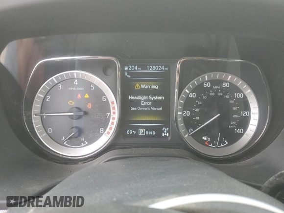 2017 Nissan Titan Pro-4X with VIN 1N6AA1E53HN570548, listed as a Copart auction lot 71663224 with 128,024 mi miles and Salvage title. Bid and sale history available at DreamBid. Image 9.