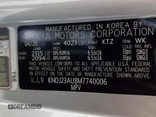 2021 Kia Soul S with VIN KNDJ23AU8M7740006, listed as a Copart auction lot 50197105 with 83,437 mi miles and Clean Title. Bid and sale history available at DreamBid. Image 13.