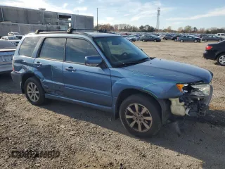 2007 Subaru Forester X w/Premium Pkg with VIN JF1SG65627H714993, listed as a Copart auction lot 82186004 with 210,408 mi miles and Salvage Title. Bid and sale history available at carsss.com. Image 4.