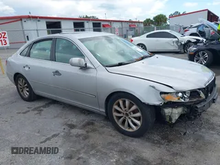 2006 Hyundai Azera SE with VIN KMHFC46F16A087944, listed as a IAAI auction lot 42605678 with 159,802 mi miles and . Bid and sale history available at DreamBid. Image 1.