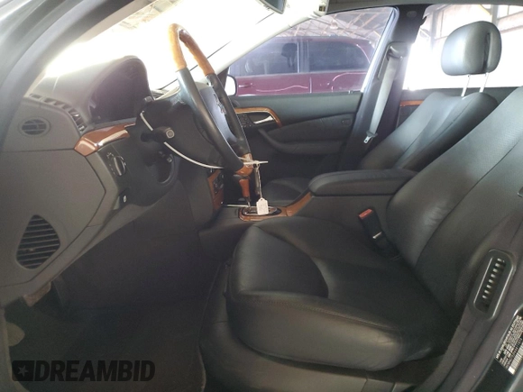 2004 Mercedes-Benz S-Class with VIN WDBNG75JX4A411979, listed as a Copart auction lot 83473264 with 0 mi miles and Clean Title. Bid and sale history available at carsss.com. Image 7.