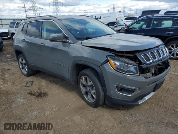 2021 Jeep Compass Limited z VIN 3C4NJDCB0MT515175, wystawiony jako Copart lot #51680275 z przebiegiem 93 727 mil mil oraz Szkoda całkowita • Salvage title. Historia ofert i sprzedaży dostępna na DreamBid. Obrazek 4.