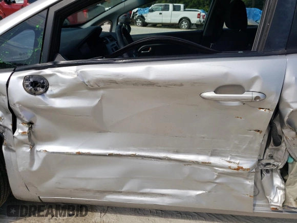 2012 Kia Rio LX with VIN KNADM5A34C6013635, listed as a Copart auction lot 72400254 with 172,943 mi miles and Salvage Title. Bid and sale history available at carsss.com. Image 7.