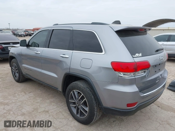 2019 Jeep Grand Cherokee Limited z VIN 1C4RJEBG8KC752297, wystawiony jako IAAI lot #41580741 z przebiegiem 142 981 mil mil oraz . Historia ofert i sprzedaży dostępna na DreamBid. Obrazek 3.
