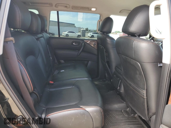 2019 Nissan Armada SL z VIN JN8AY2ND4K9090387, wystawiony jako Copart lot #55764005 z przebiegiem 109 914 mil mil oraz Szkoda całkowita • Salvage title. Historia ofert i sprzedaży dostępna na DreamBid. Obrazek 11.