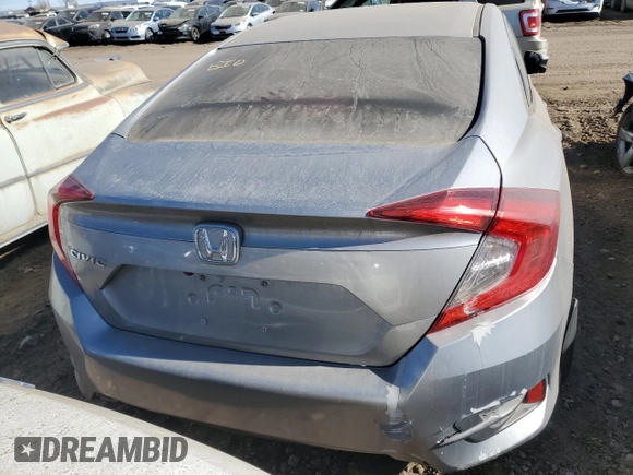 2016 Honda Civic Sedan EX with VIN 19XFC2F79GE029239, listed as a Copart auction lot 88802425 with 54,883 mi miles and Salvage Title. Bid and sale history available at carsss.com. Image 6.