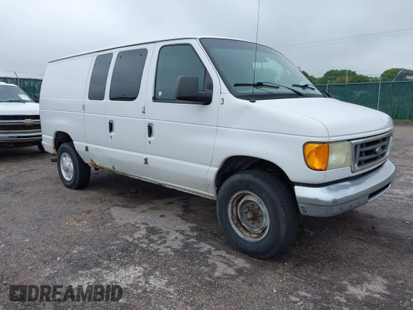 2007 Ford Econoline Cargo Commercial with VIN 1FTNE24W87DA46762, listed as a IAAI auction lot 42345539 with 195,079 mi miles and . Bid and sale history available at DreamBid. Image 1.