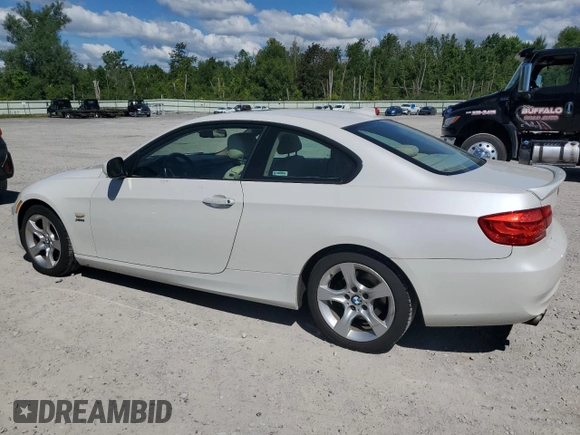 2011 BMW 3 Series 328i xDrive with VIN WBAKF3C54BE567265, listed as a Copart auction lot 65961145 with 110,521 mi miles and Salvage title. Bid and sale history available at DreamBid. Image 2.