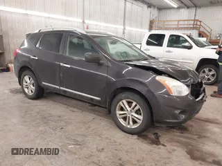 2013 Nissan Rogue SL with VIN JN8AS5MV0DW659608, listed as a IAAI auction lot 41175220 with 124,353 mi miles and . Bid and sale history available at DreamBid. Image 1.