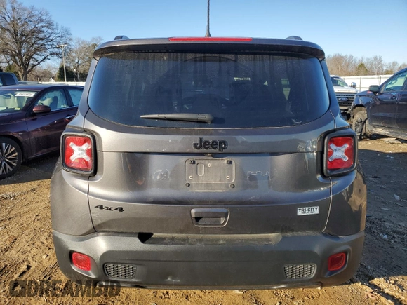 2020 Jeep Renegade Sport with VIN ZACNJBAB0LPL69208, listed as a Copart auction lot 88146655 with 67,740 mi miles and Salvage title. Bid and sale history available at DreamBid. Image 6.