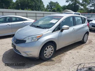 2016 Nissan Note S with VIN 3N1CE2CP4GL396677, listed as a IAAI auction lot 42606451 with 92,546 mi miles and . Bid and sale history available at DreamBid. Image 2.